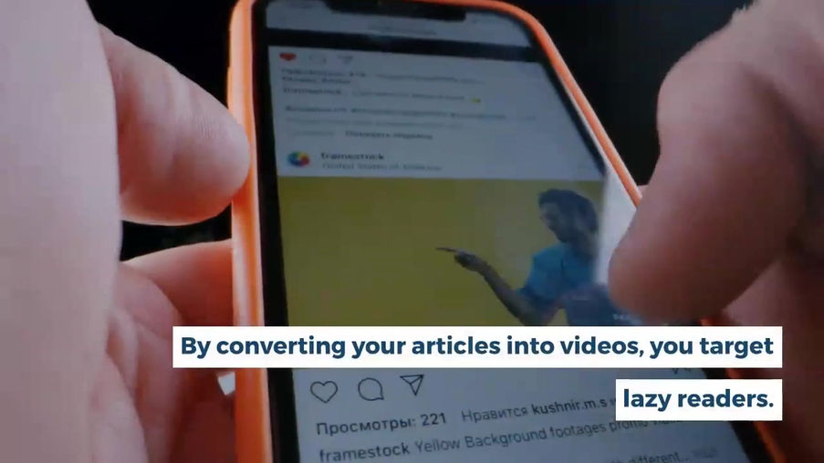 Article to Video